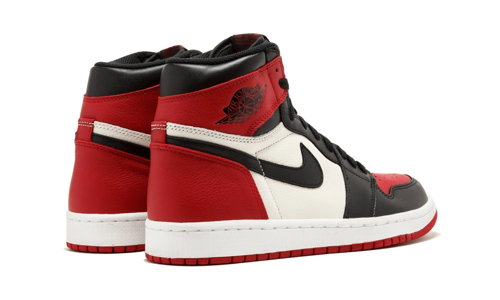 Air Jordan 1 Retro High OG 'Bred Toe' Reps 