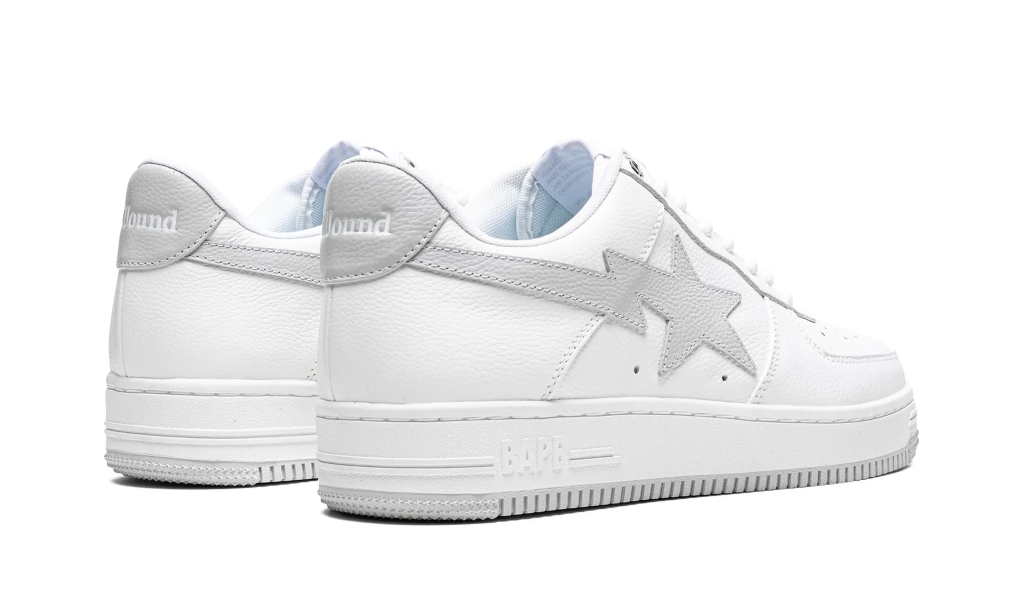 JJJJound x Bapesta 'White Grey' Reps 