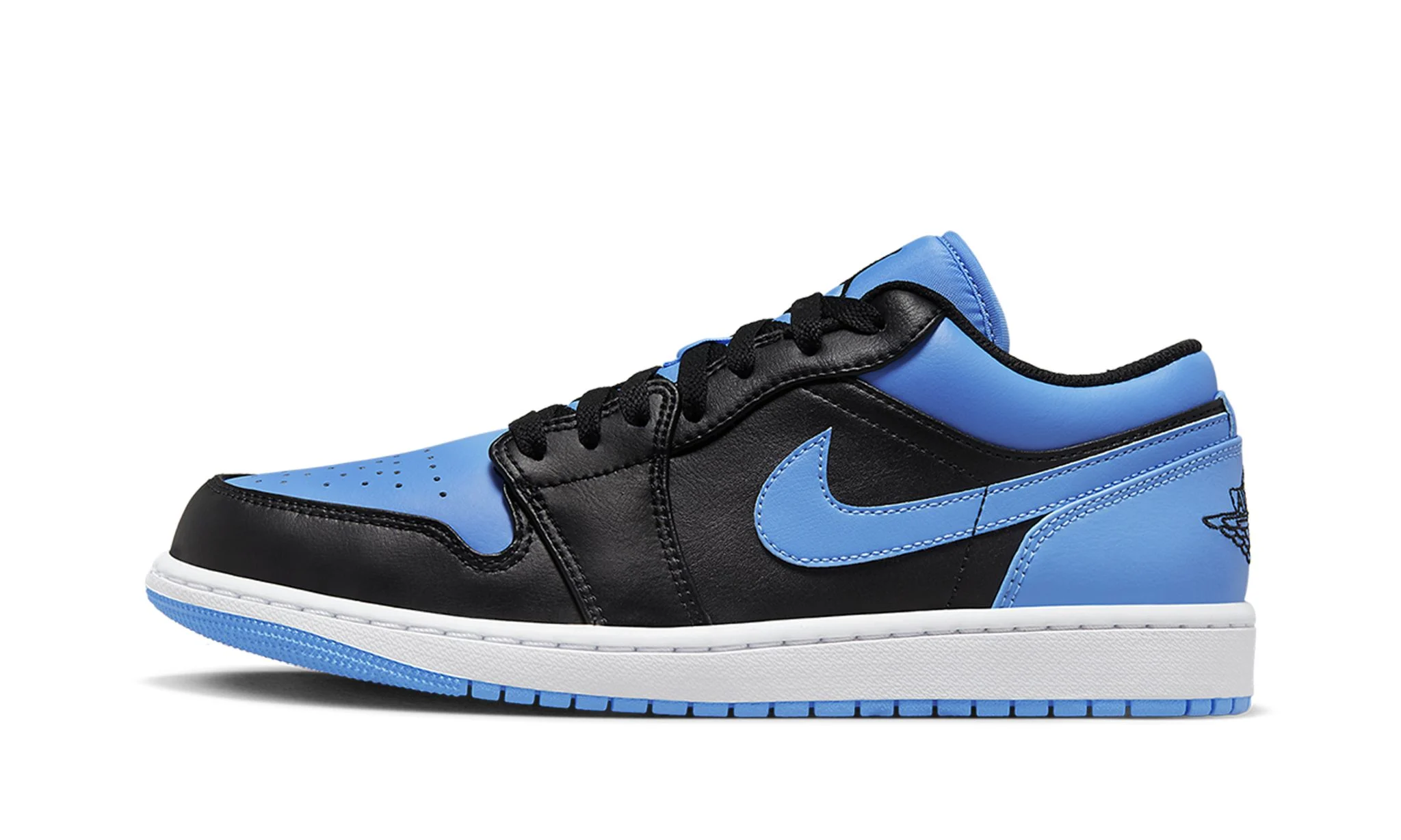 Air Jordan 1 Low 'Black University Blue' Reps 