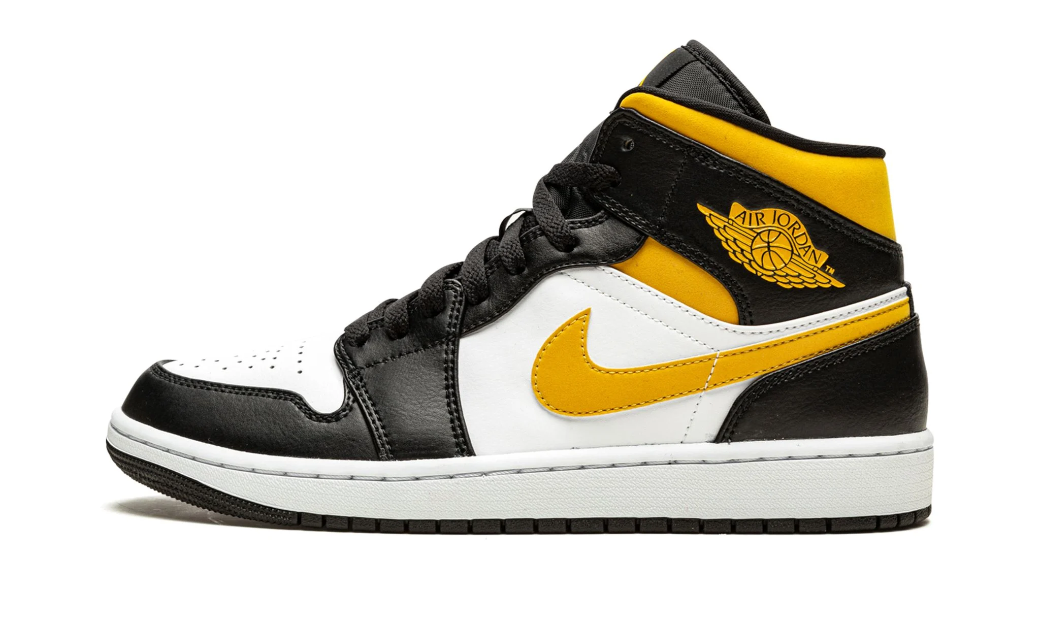 Air Jordan 1 Mid 'Black University Gold' Reps 