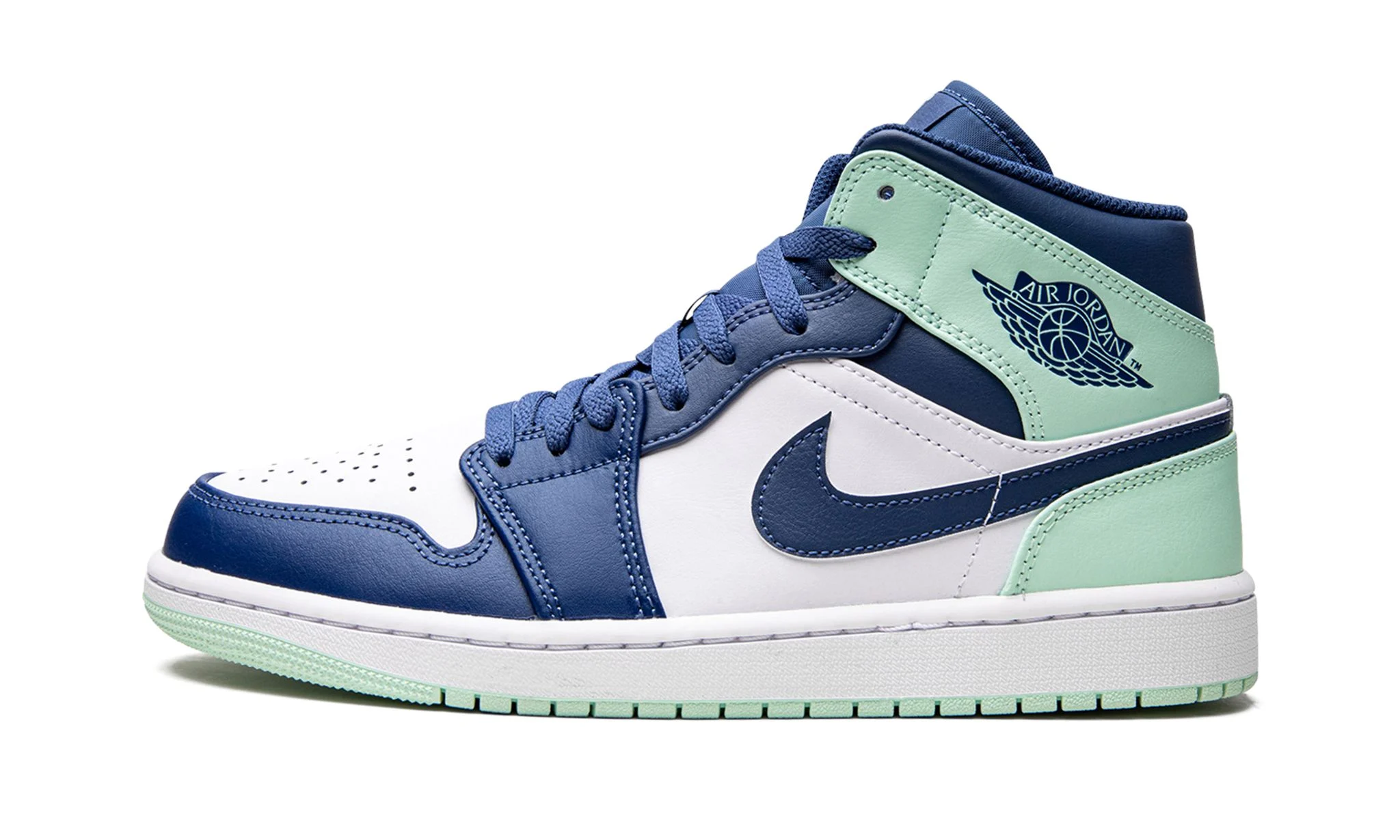 Air Jordan 1 Mid 'Blue Mint' Reps 