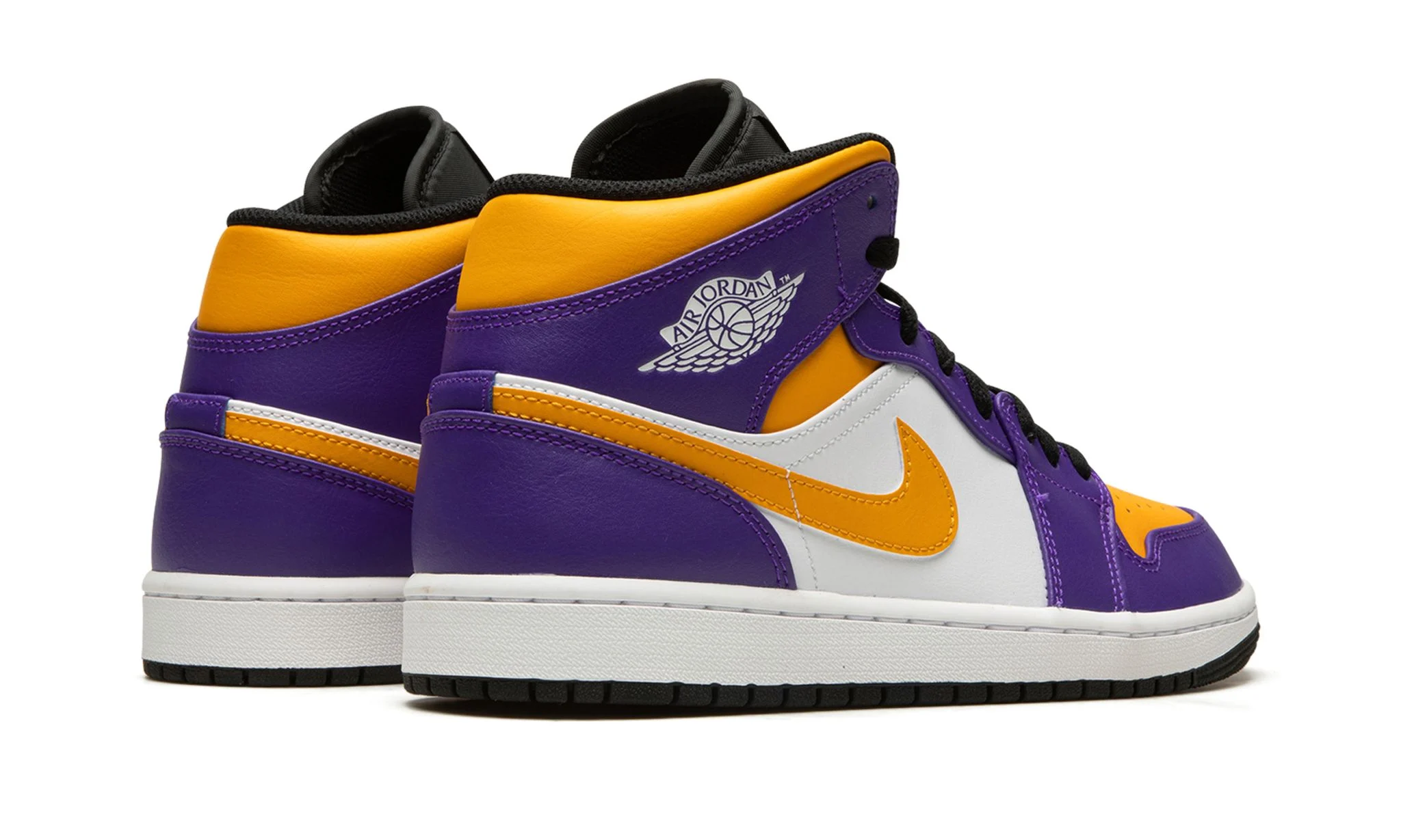 Air Jordan 1 Mid 'Lakers Purple' Reps 