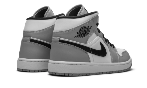 Air Jordan 1 Mid 'Light Smoke Grey' Reps 