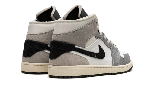 Air Jordan 1 Mid SE Craft 'Cement Grey' Reps 