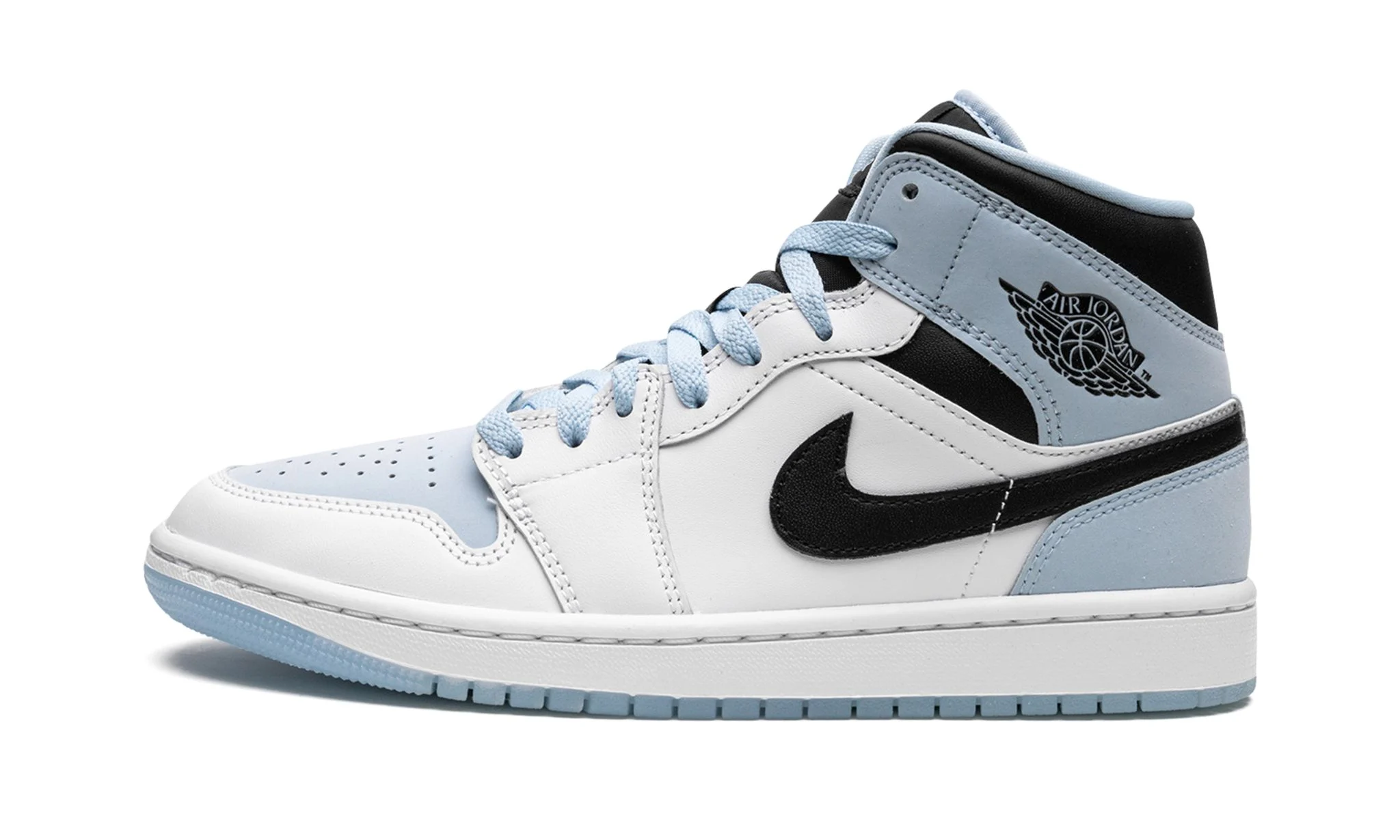 Air Jordan 1 Mid SE 'Ice Blue' Reps 