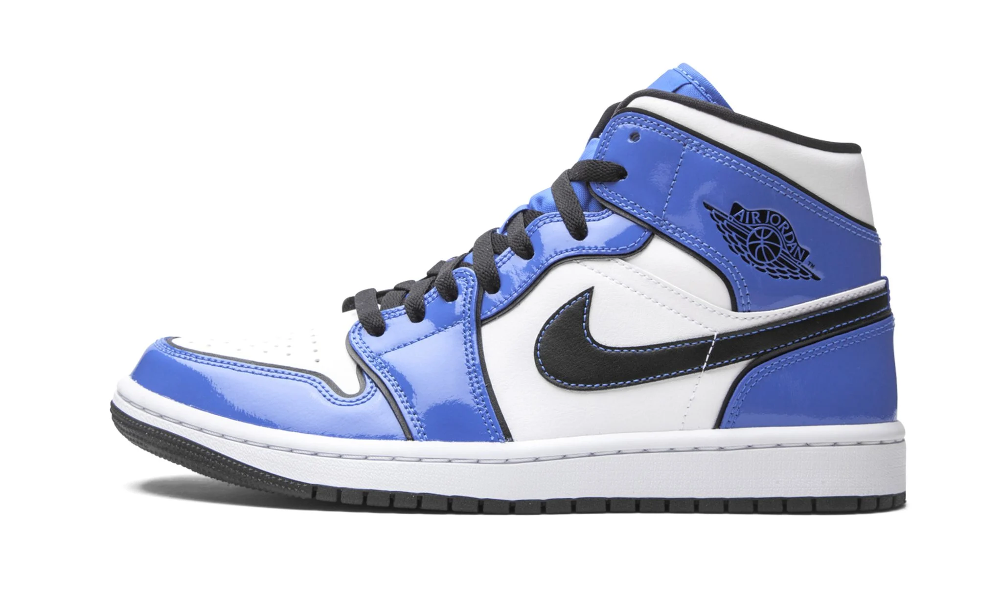 Air Jordan 1 Mid SE 'Signal Blue' Reps 