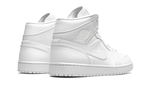 Air Jordan 1 Mid 'Triple White' Reps 