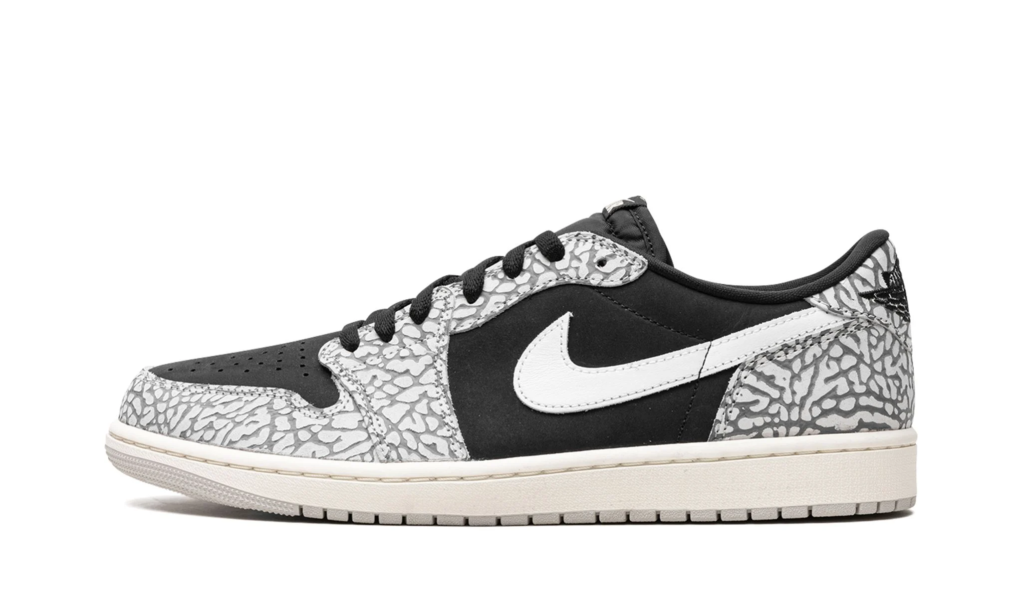 Air Jordan 1 Retro Low OG 'Black Elephant' Reps 