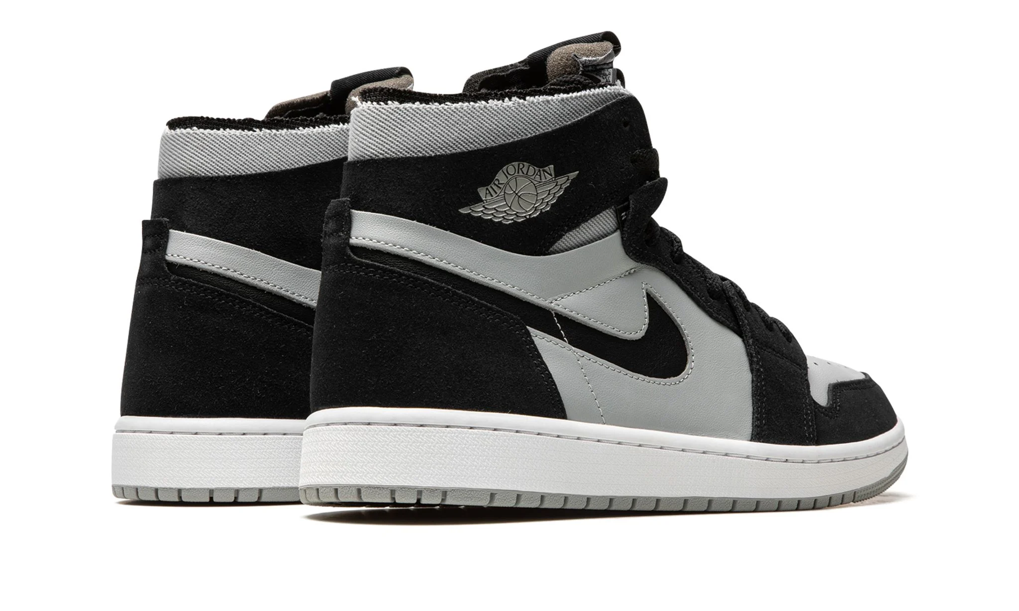 Air Jordan 1 Zoom CMFT 'Black Light Smoke Grey' Reps 