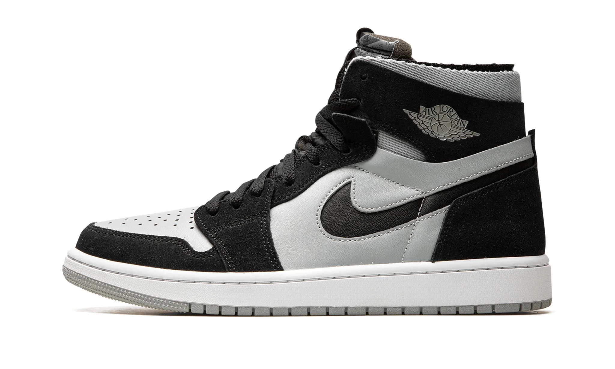 Air Jordan 1 Zoom CMFT 'Black Light Smoke Grey' Reps 