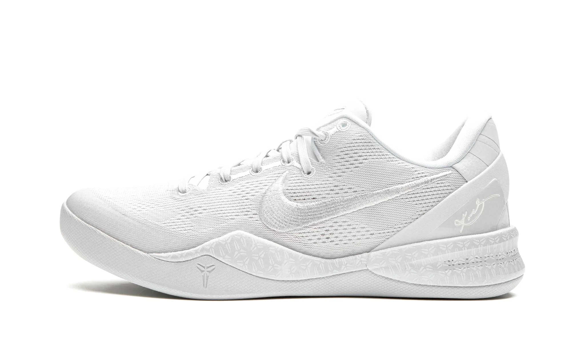 Kobe 8 Protro 'Halo Triple White' Reps 