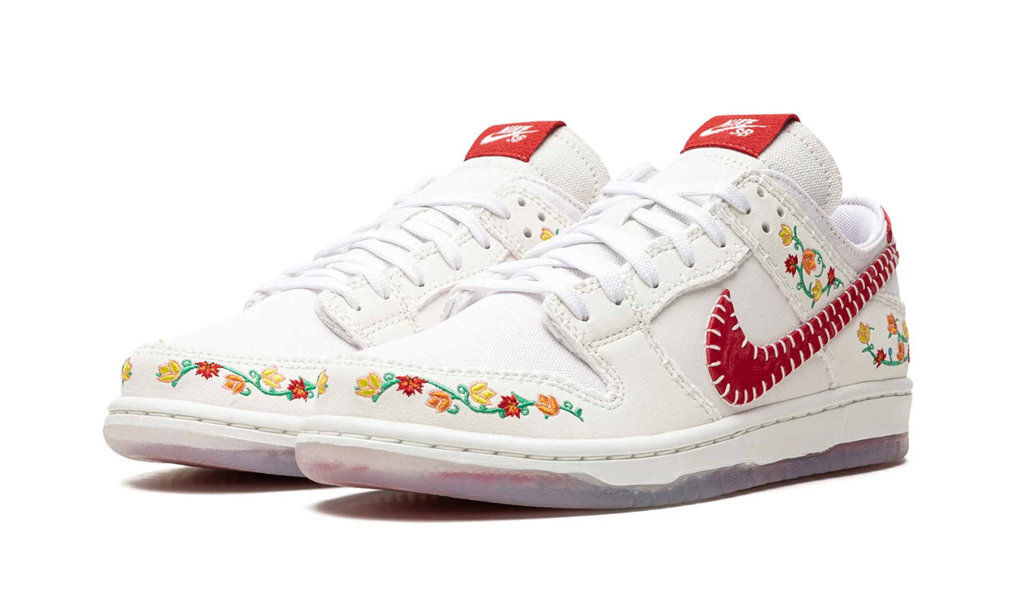 SB Dunk Low 'N7 Opti Yellow University Red' Reps 