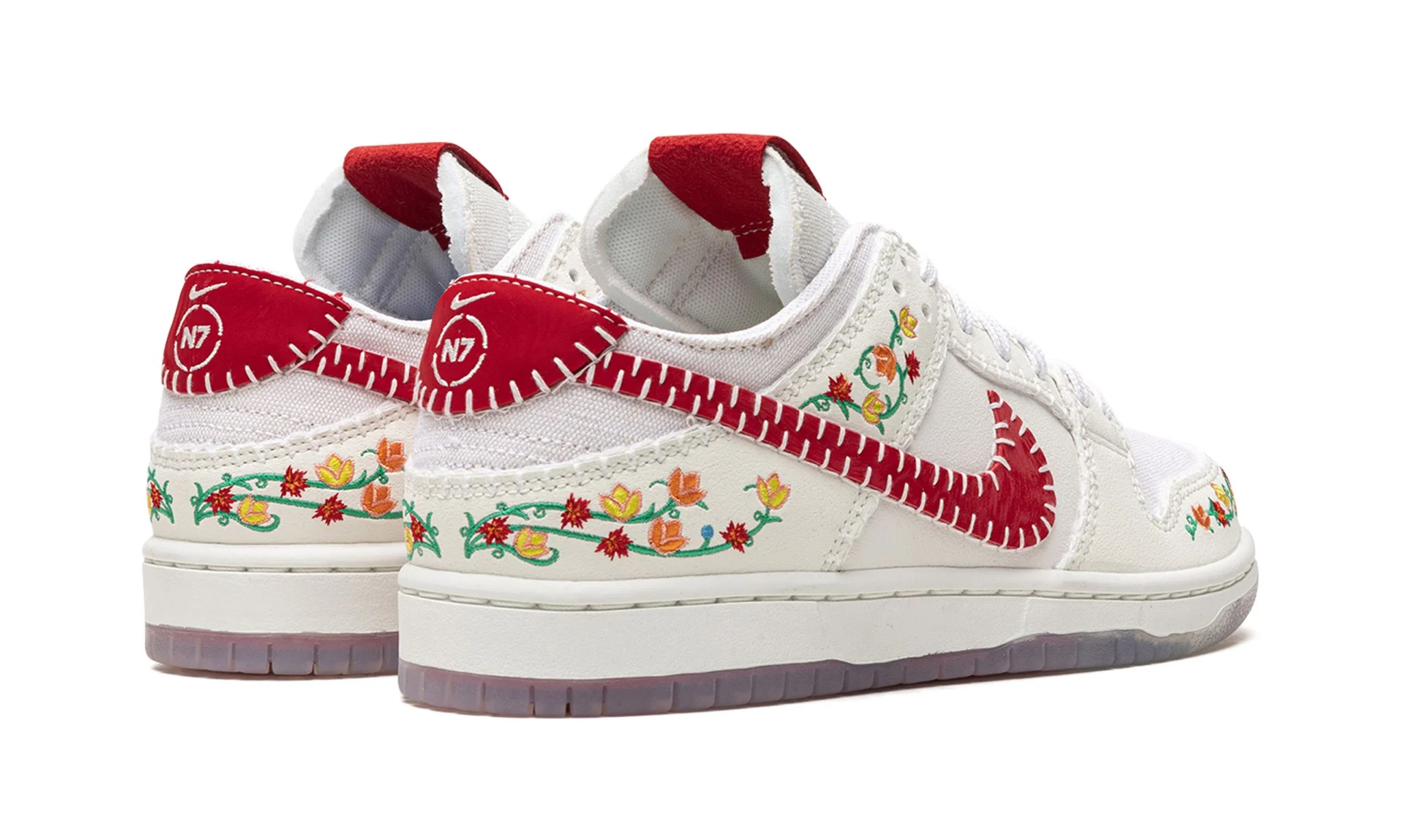 SB Dunk Low 'N7 Opti Yellow University Red' Reps 