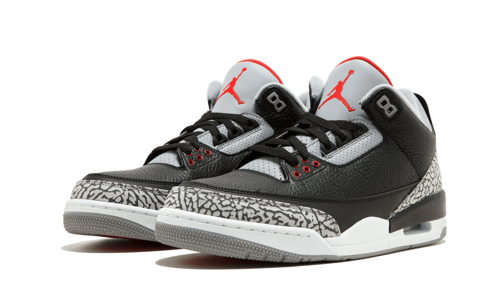 Air Jordan 3 Retro OG 'Black Cement' 2018 Reps 