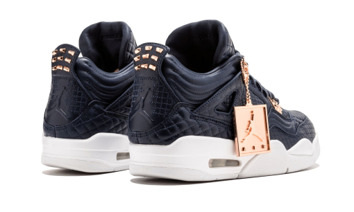 Air Jordan 4 Retro Premium 'Obsidian' Reps 