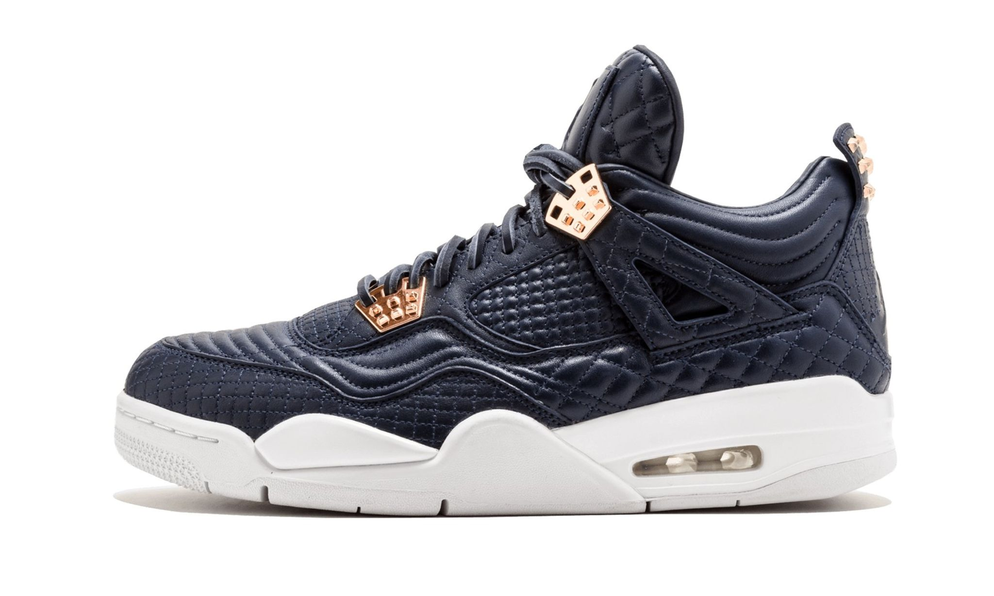 Air Jordan 4 Retro Premium 'Obsidian' Reps 