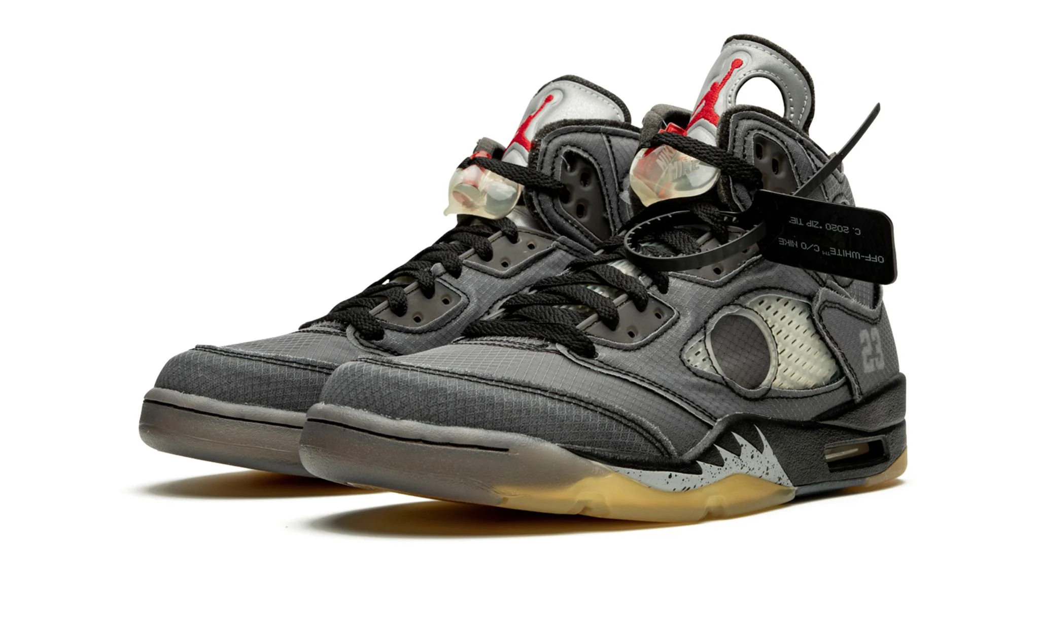 Off-White x Air Jordan 5 Retro SP 'Muslin' Reps 