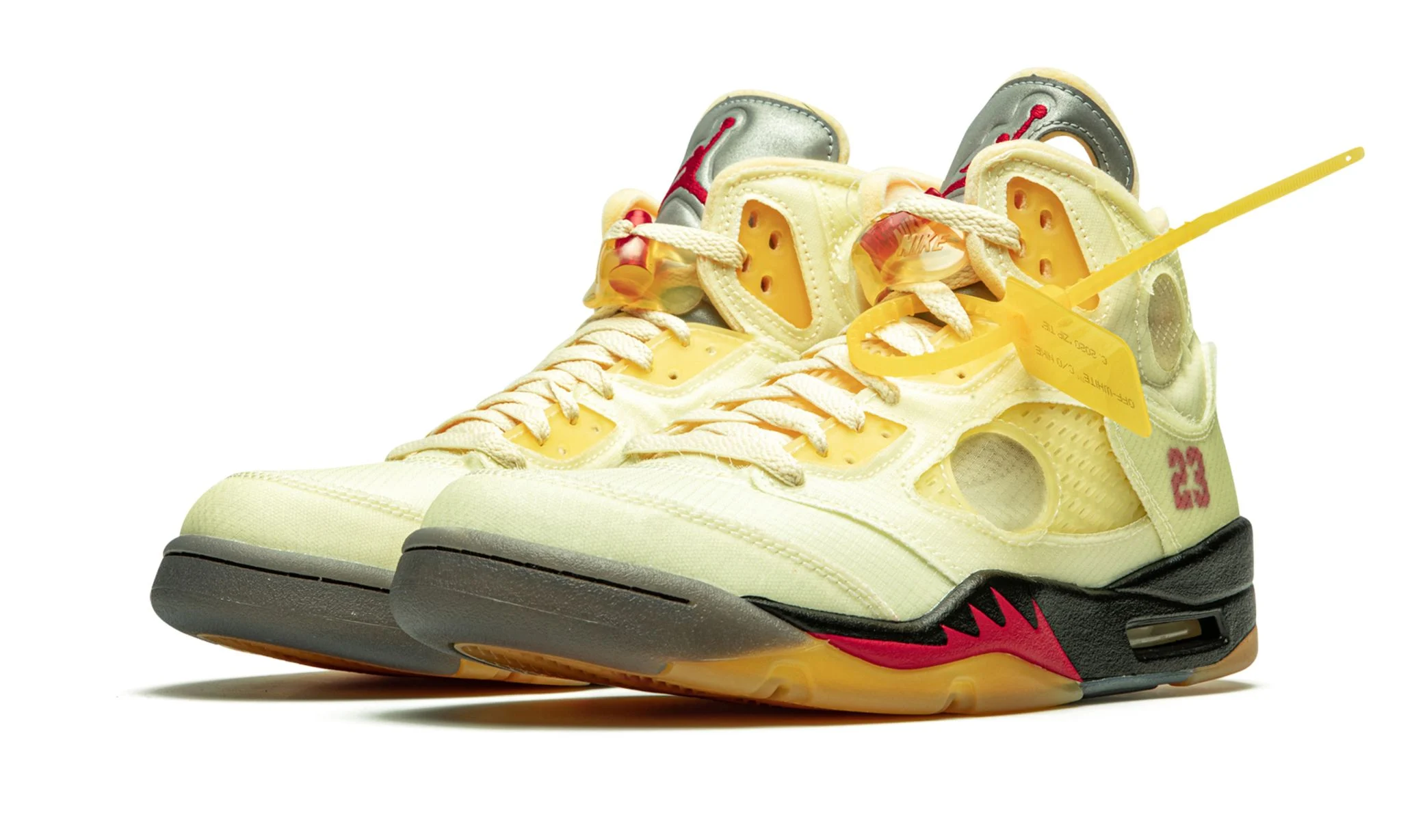 Off-White x Air Jordan 5 Retro SP 'Sail' Reps 