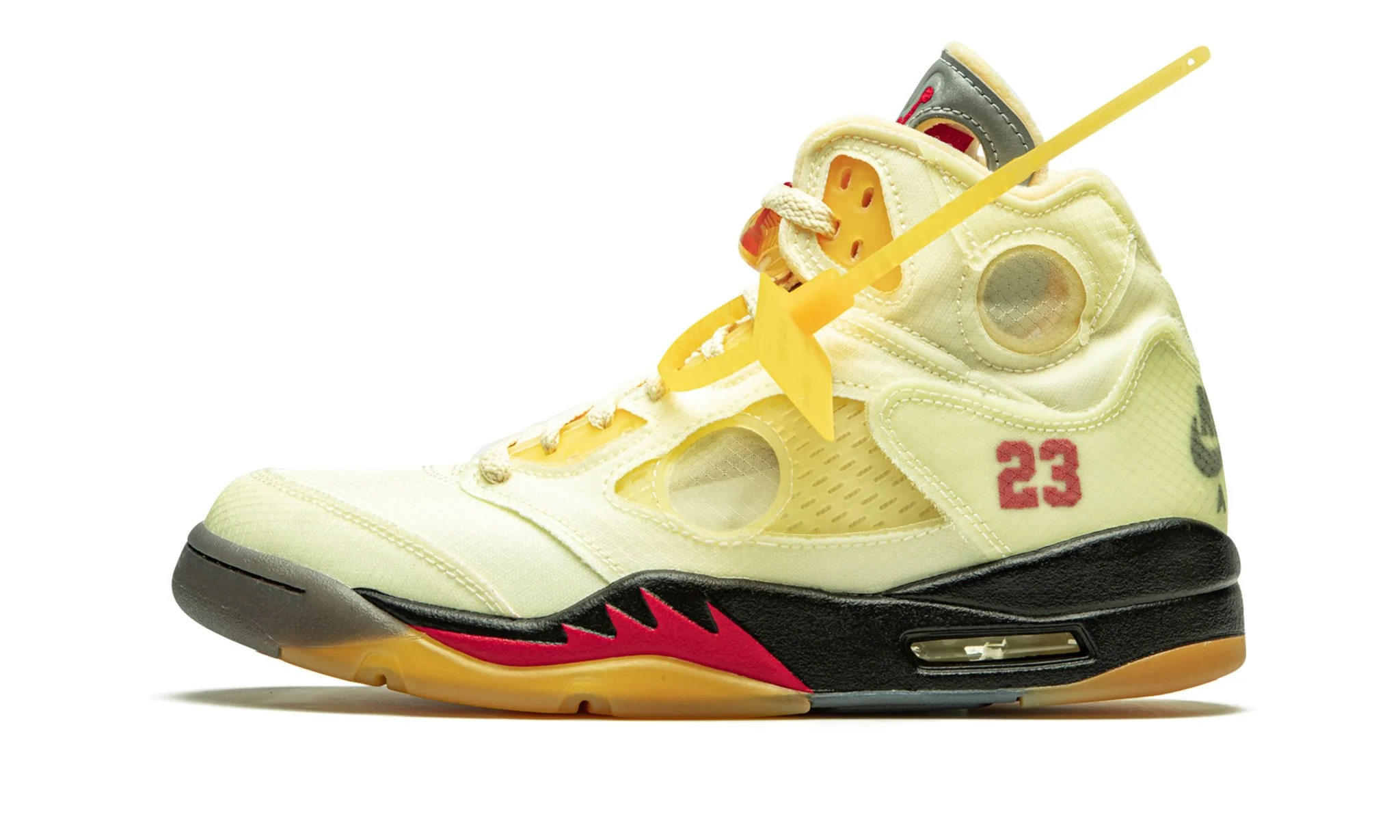 Off-White x Air Jordan 5 Retro SP 'Sail' Reps 