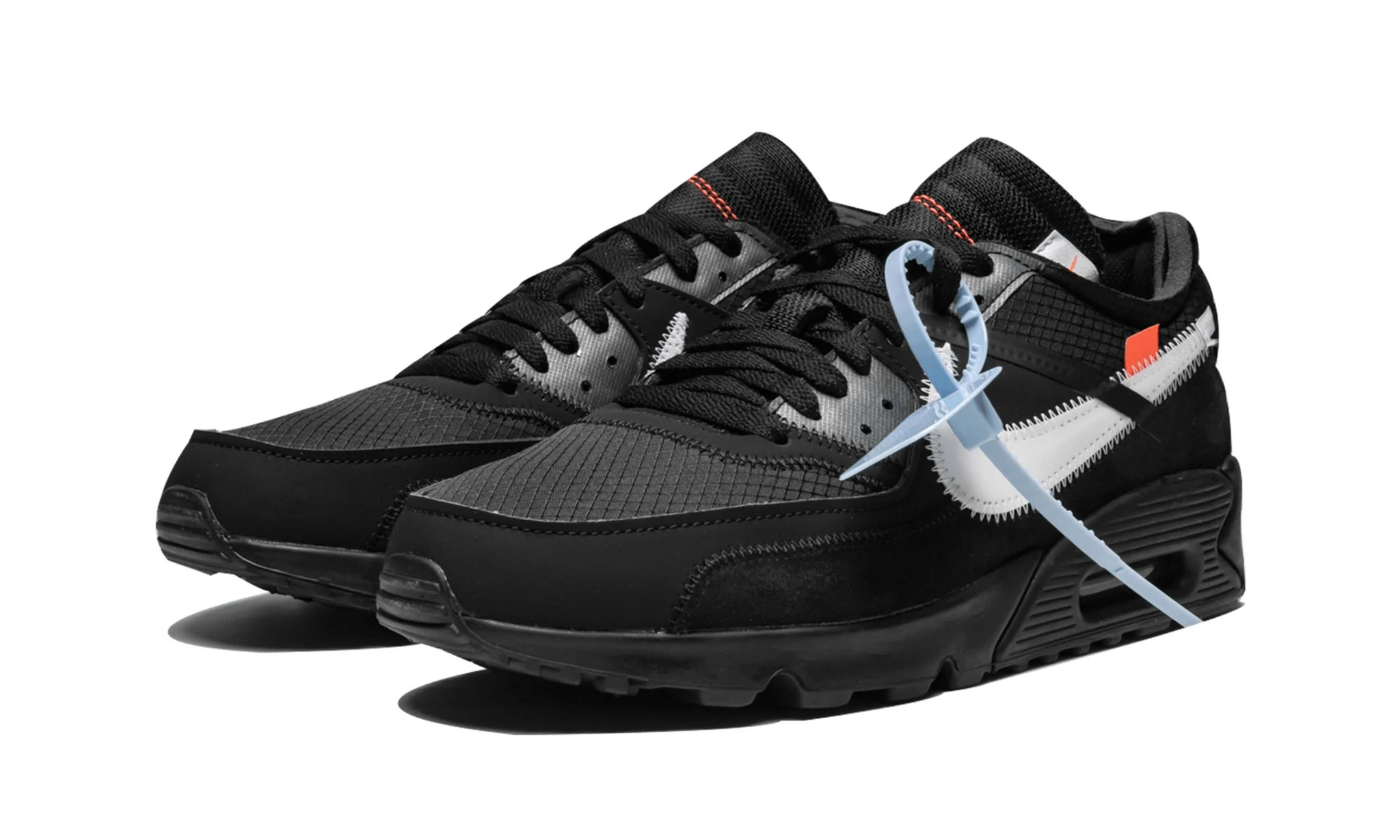 Off-White x Air Max 90 'Black' Reps 