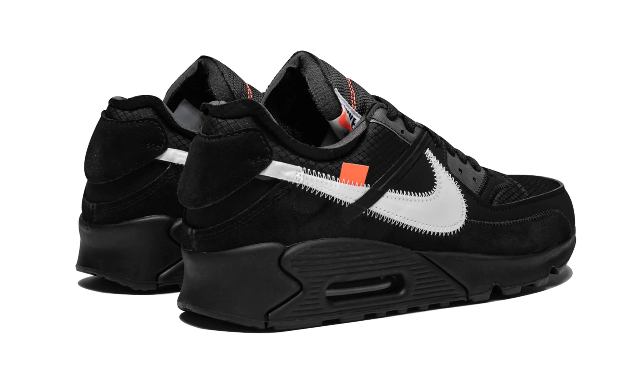 Off-White x Air Max 90 'Black' Reps 