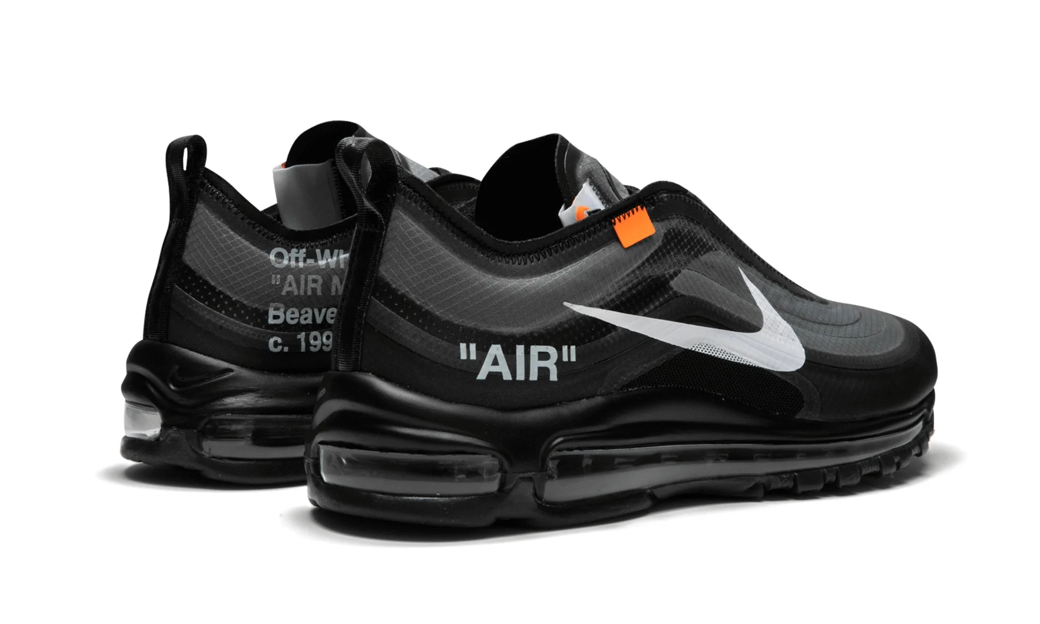 Off-White x Air Max 97 OG 'Black' Reps 