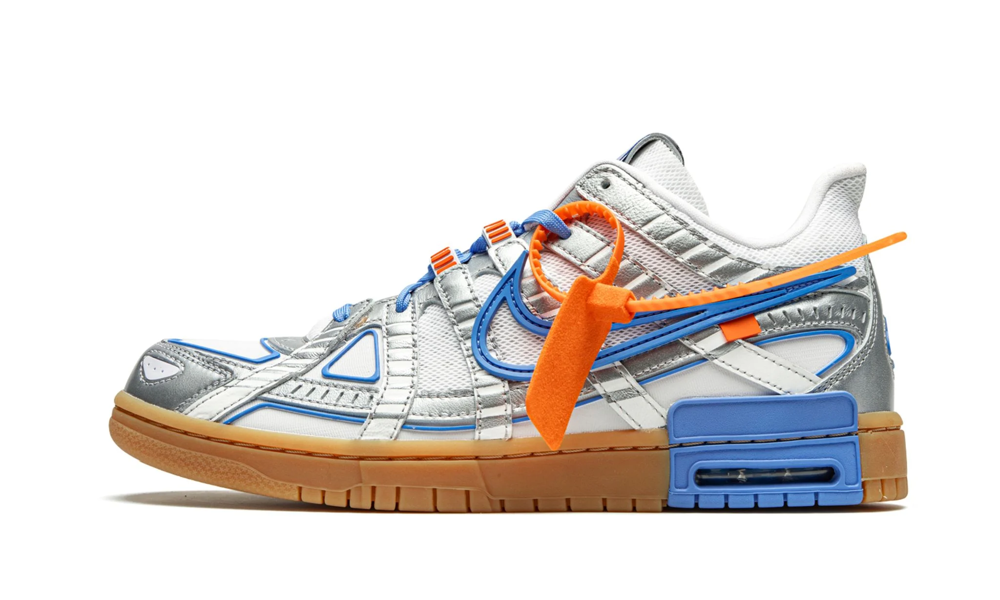 Off-White x Air Rubber Dunk 'University Blue' Reps 