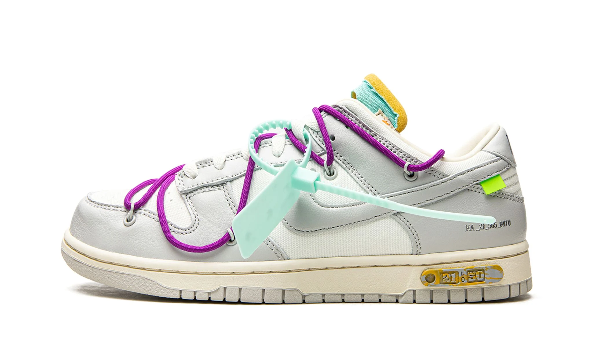 Off-White x Dunk Low 'Lot 21 of 50' Reps 