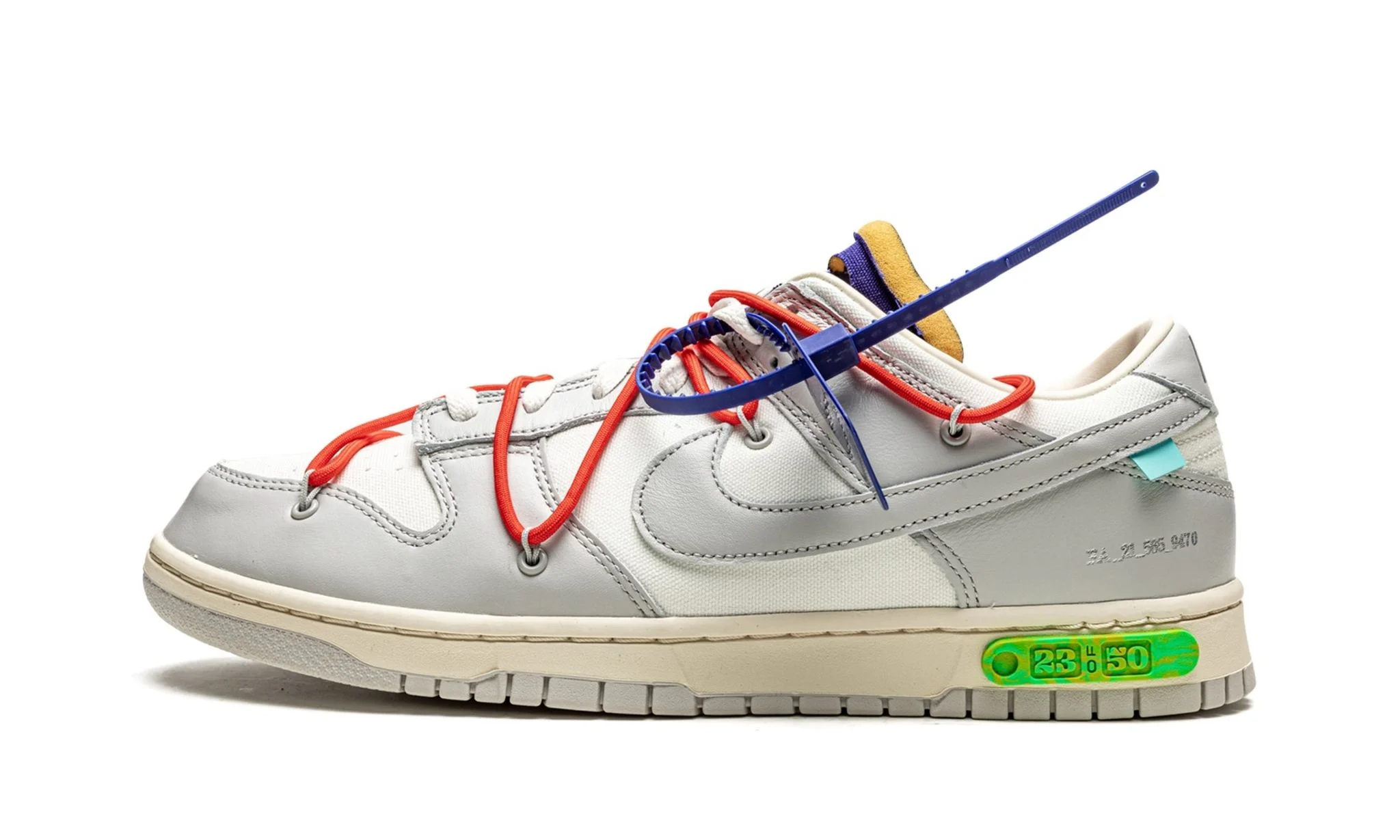Off-White x Dunk Low 'Lot 23 of 50' Reps 