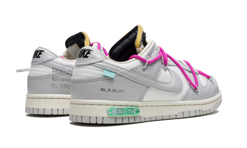 Off-White x Dunk Low 'Lot 30 of 50' Reps 