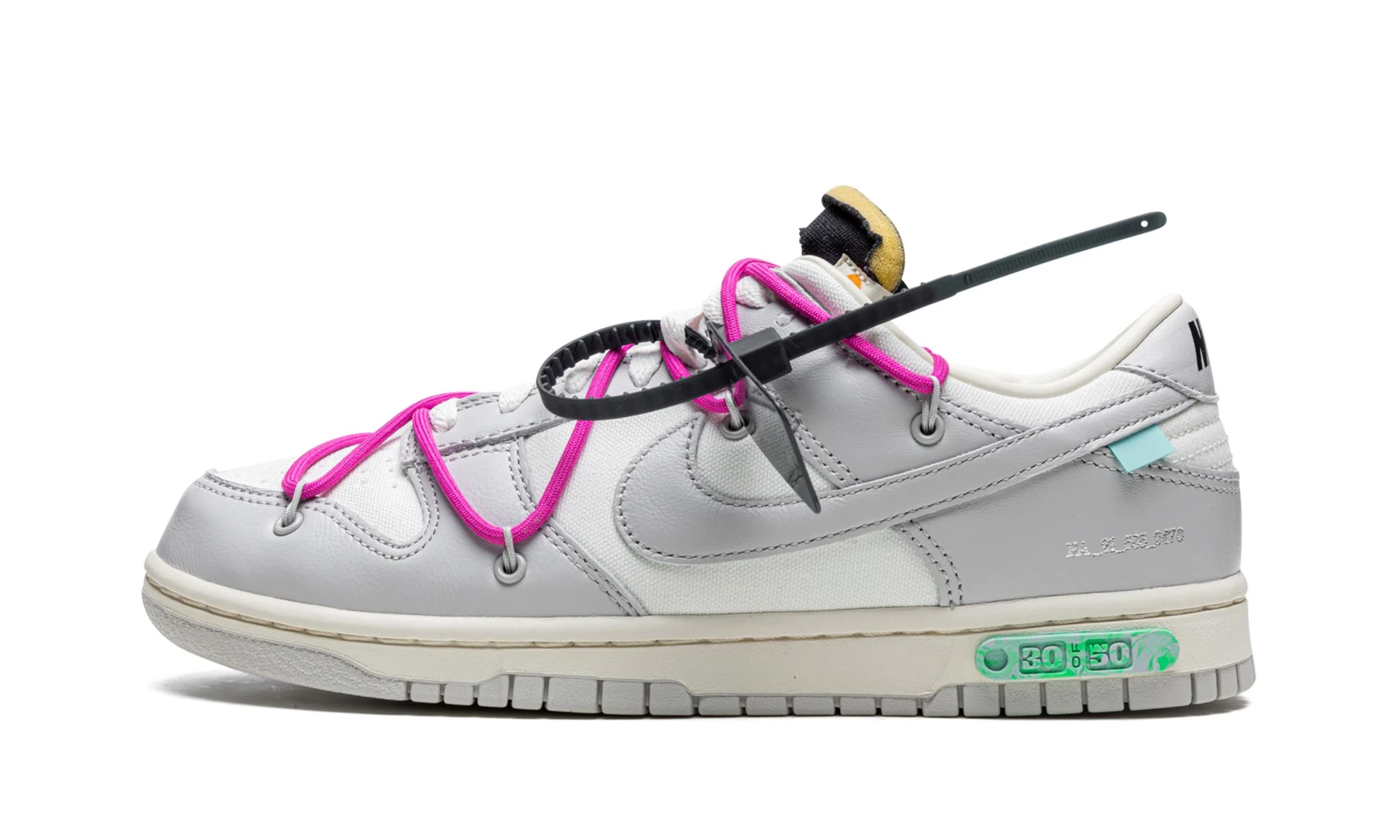 Off-White x Dunk Low 'Lot 30 of 50' Reps 