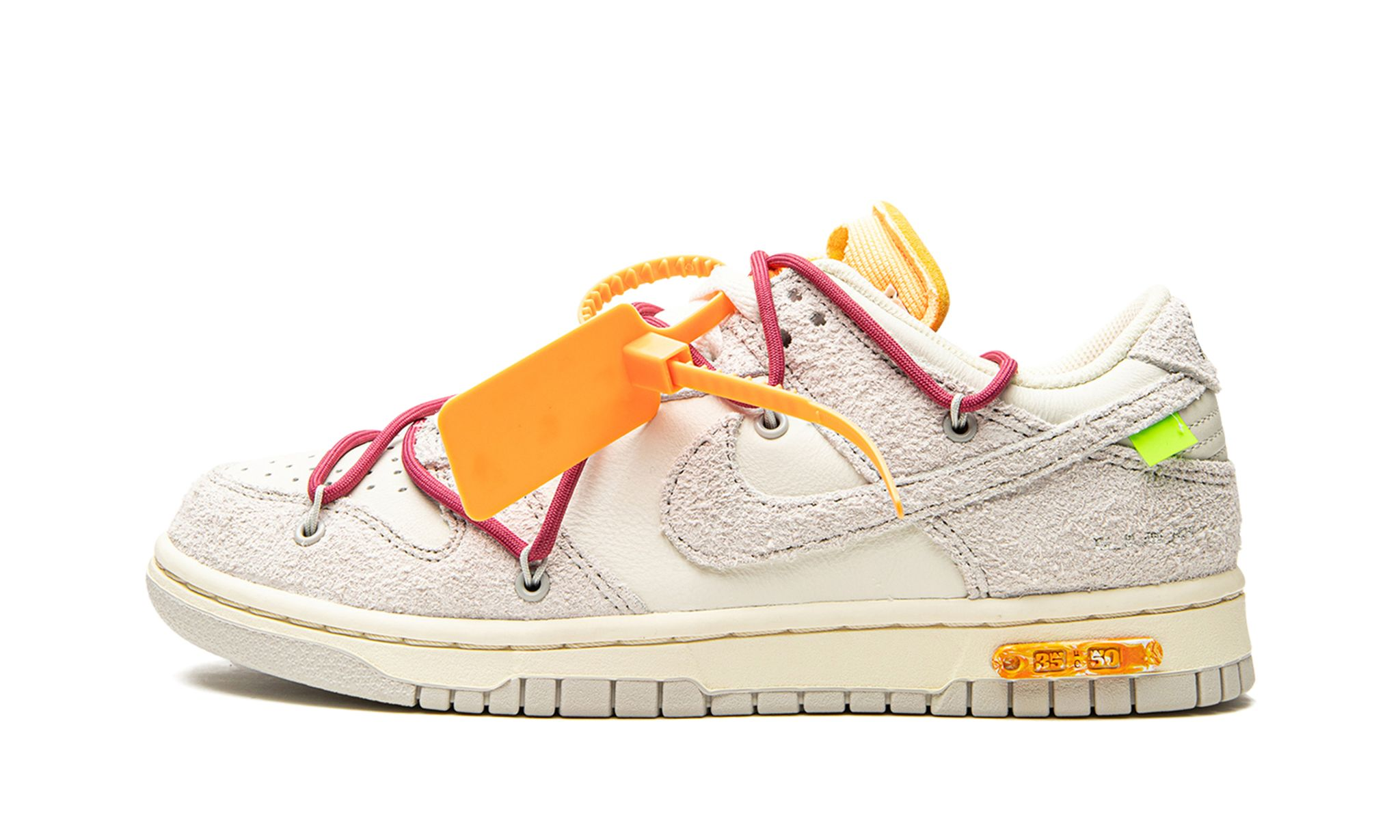 Off-White x Dunk Low 'Lot 35 of 50' Reps 