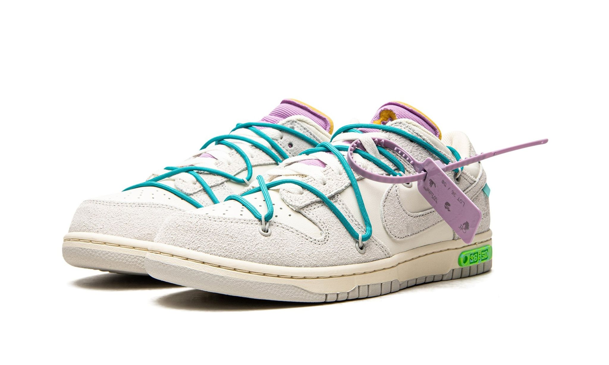 Off-White x Dunk Low 'Lot 36 of 50' Reps 