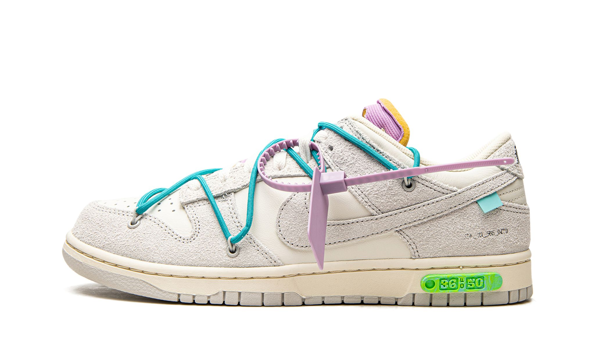 Off-White x Dunk Low 'Lot 36 of 50' Reps 