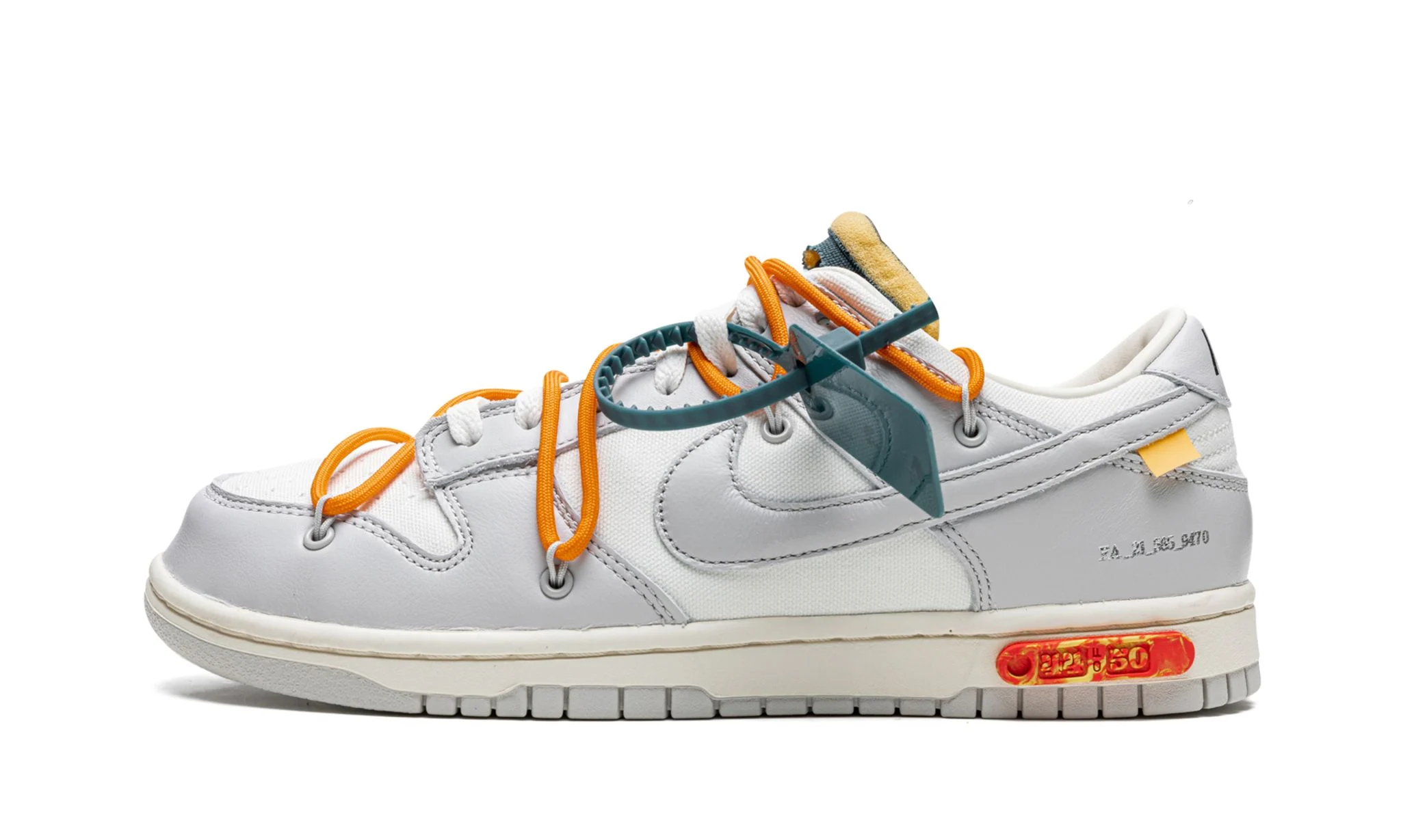Off-White x Dunk Low 'Lot 44 of 50' Reps 
