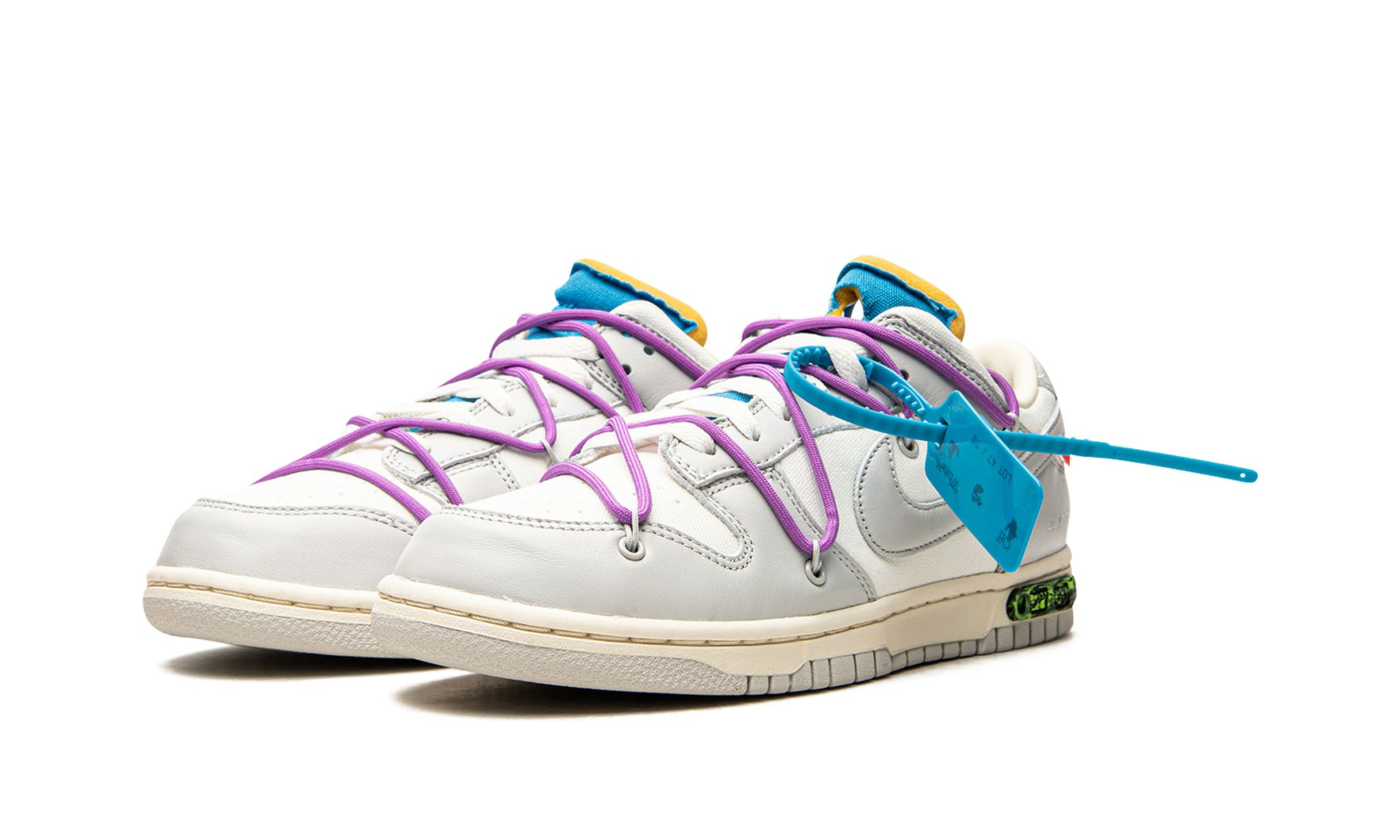 Off-White x Dunk Low 'Lot 47 of 50' Reps 