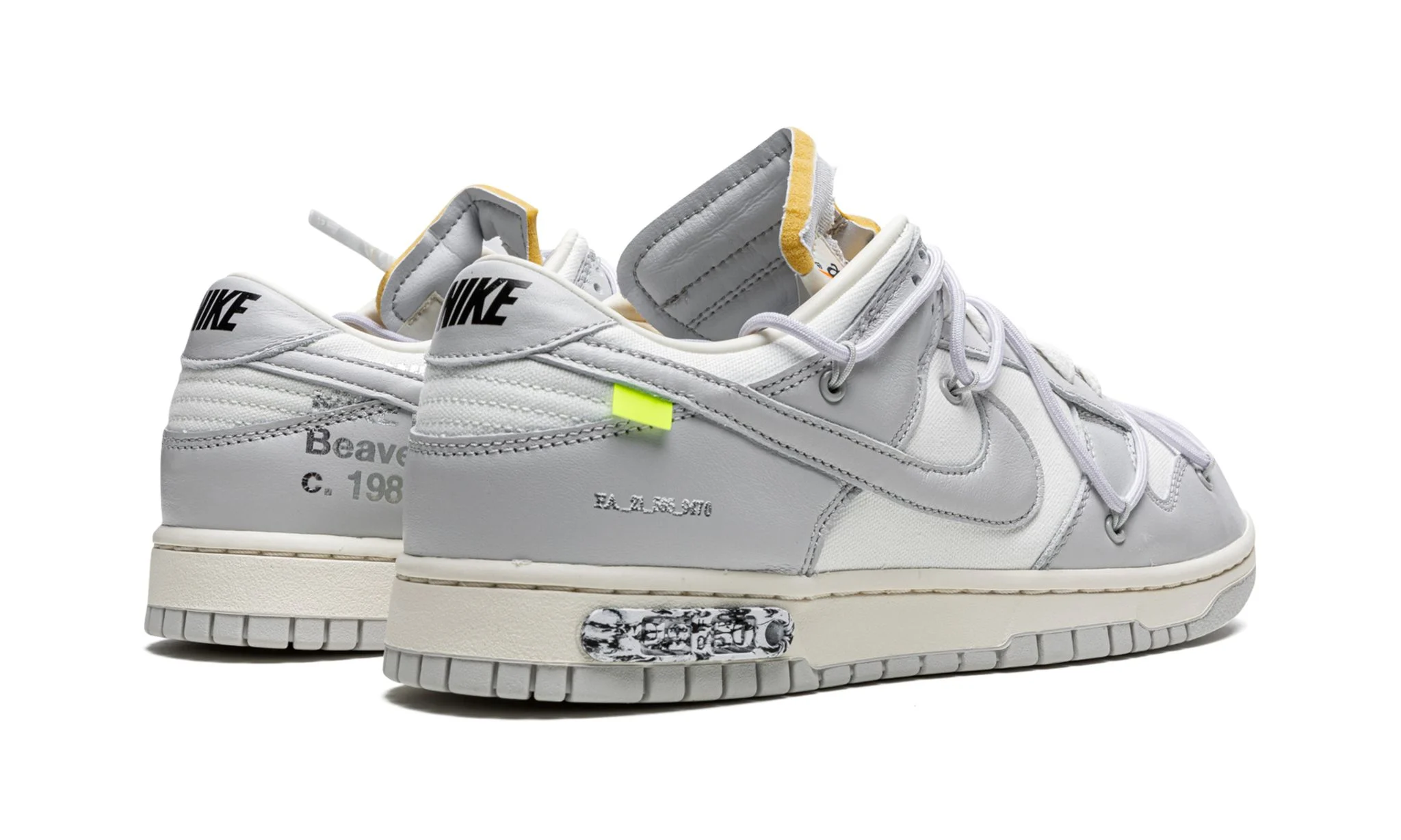 Off-White x Dunk Low 'Lot 49 of 50' Reps 