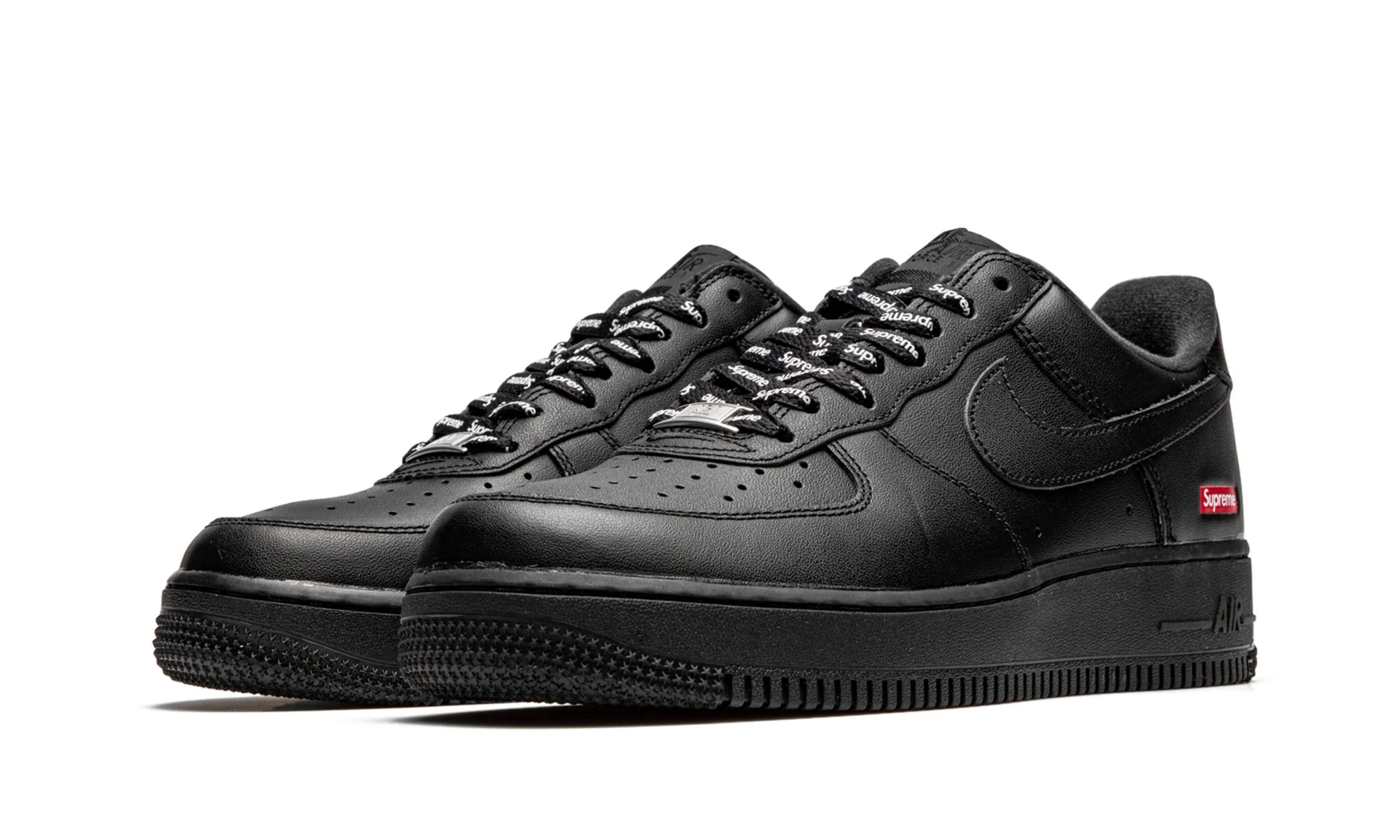 Supreme x Air Force 1 Low 'Box Logo - Black' Reps 