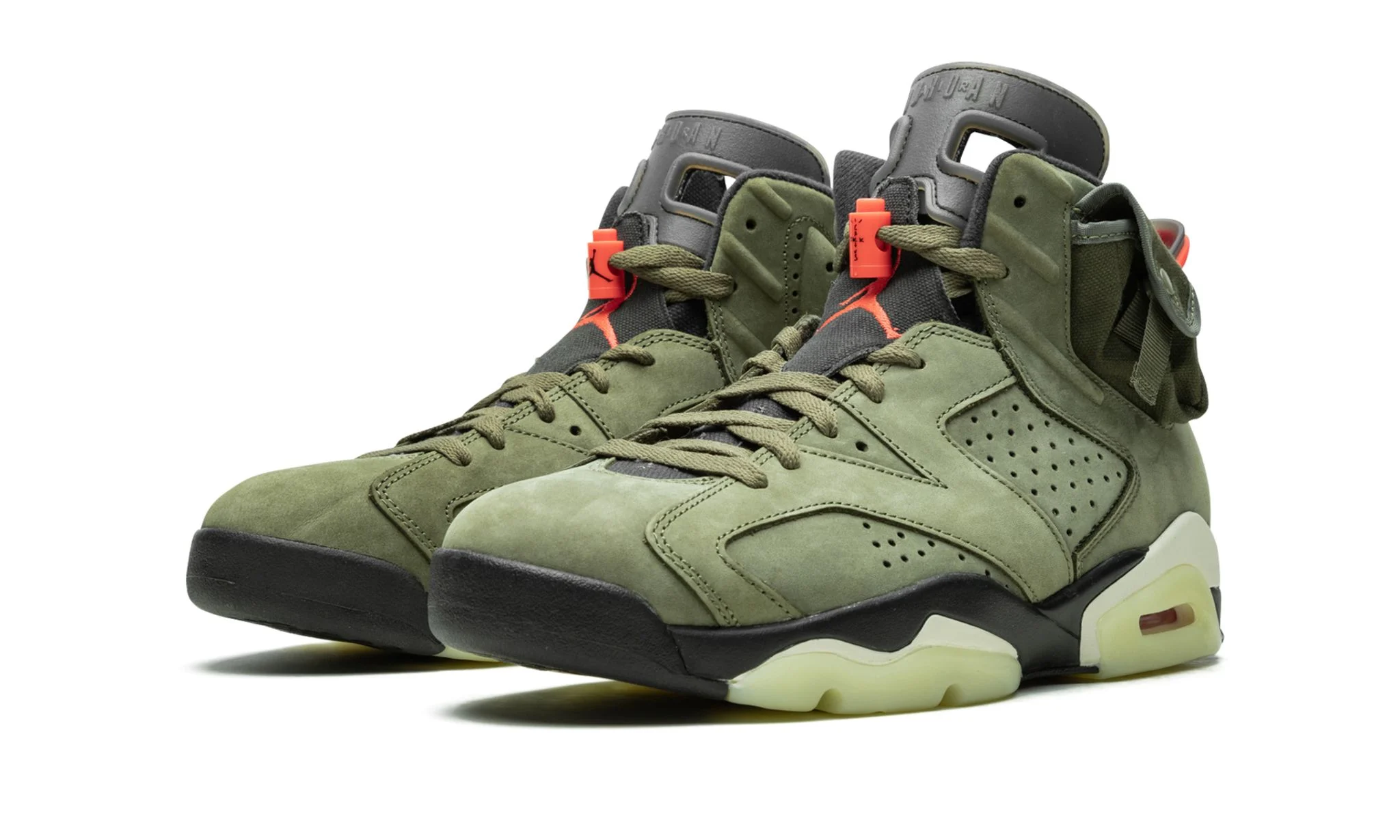 Travis Scott x Air Jordan 6 Retro 'Olive' Reps 