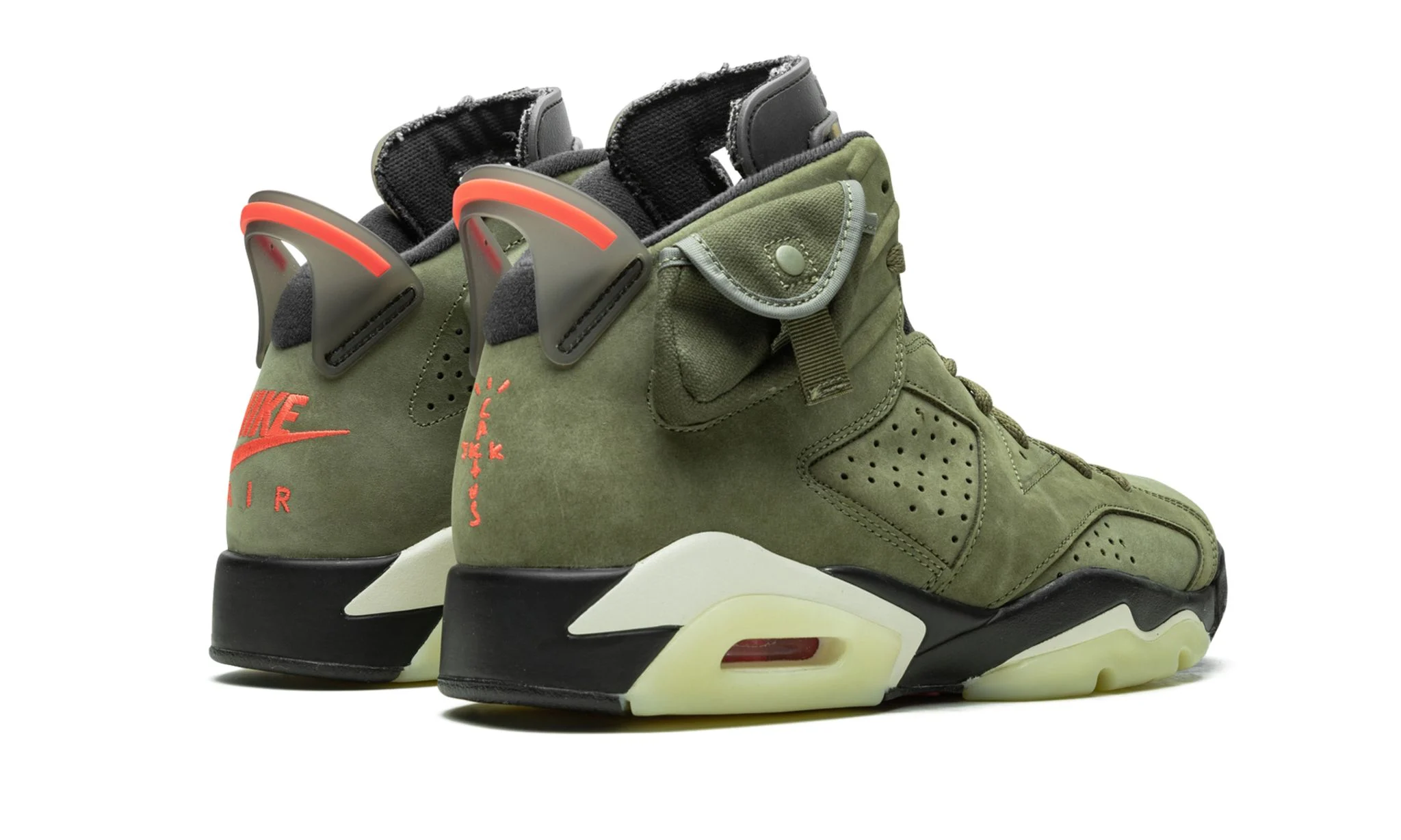 Travis Scott x Air Jordan 6 Retro 'Olive' Reps 