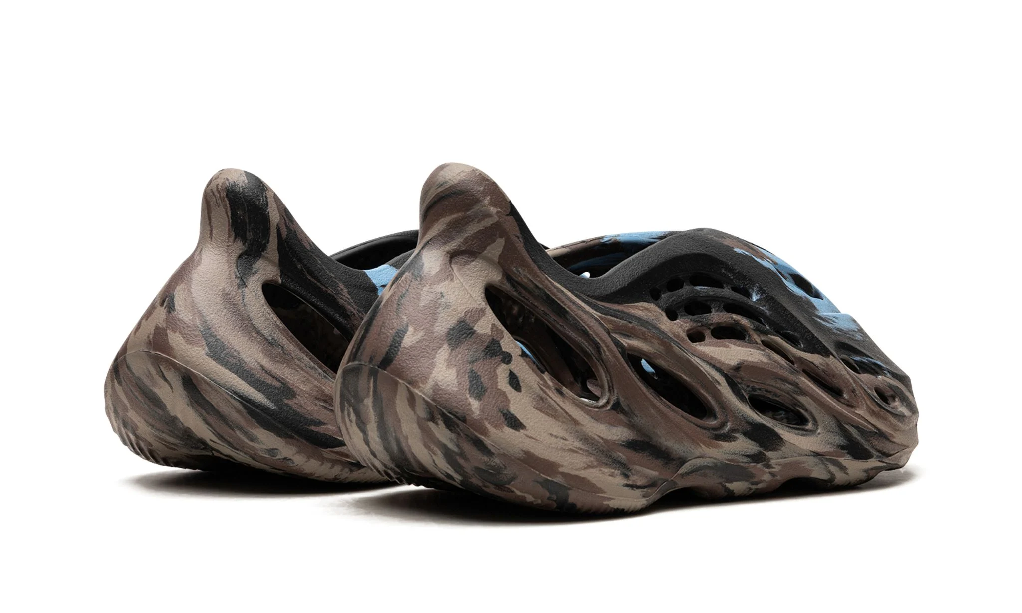 Yeezy Foam Runner 'MX Brown Blue' Reps 
