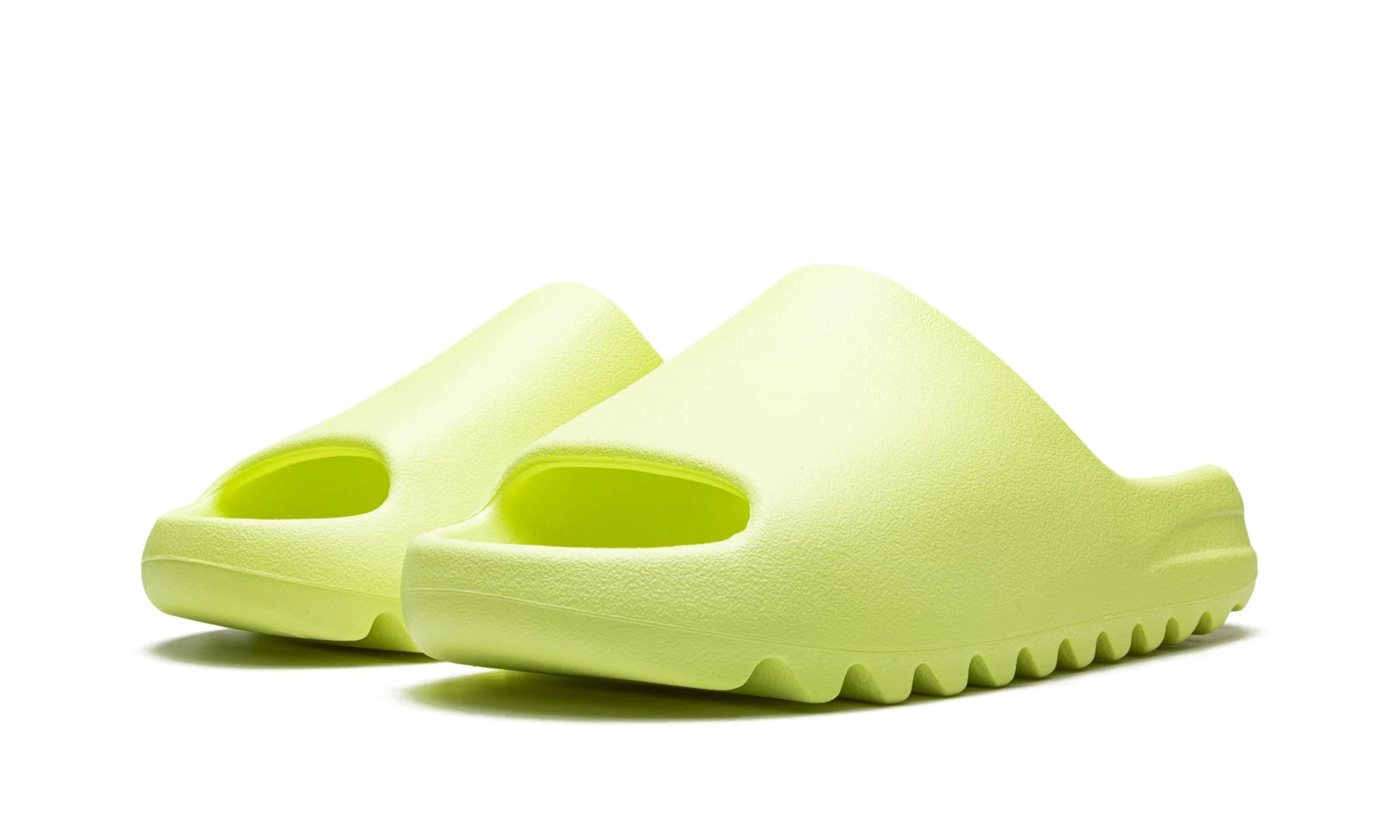 Yeezy Slides 'Glow Green' Reps 